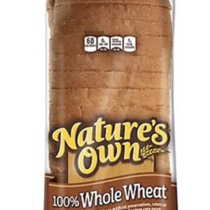 Nature’s Own Guide 100% Whole wheat Bread
